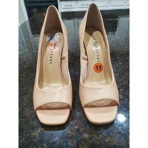 Katy Perry Pink Women's The Castie Chunky Open Toe Block Heeled Sandals US 11